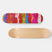 Skateboard Couleurs de peinture abstraite #11 (Horz)