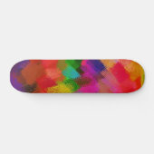 Skateboard Couleurs de peinture abstraite #3 (Horz)