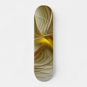 Skateboard Couleurs des métaux précieux, art fractal Abstrait