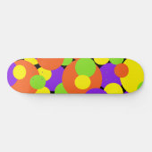 Skateboard Couleurs d'Halloween | Cercles | (Horz)