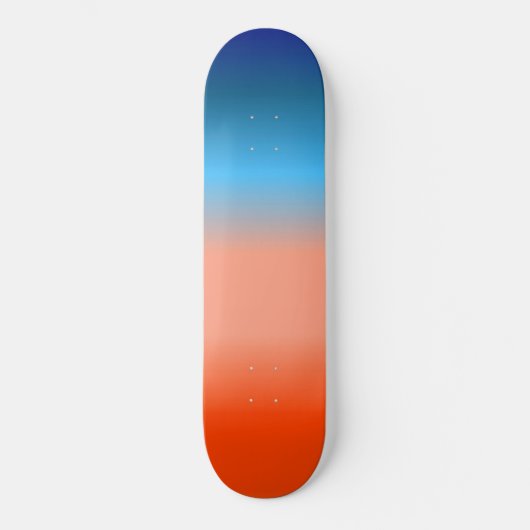 Skateboard Couleurs du lever du soleil (Recto)