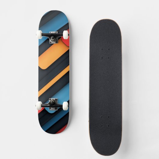 Skateboard Couleurs du plastique (Recto)