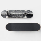 Skateboard Coupes-circuit en acier grunges de RÉPUBLIQUE de (Horz)