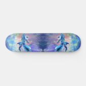 Skateboard Couple dauphin - Amour - Heureux (Horz)
