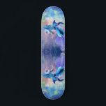 Skateboard Couple dauphin - Amour - Heureux<br><div class="desc">Couple dauphin</div>