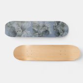Skateboard Couple de sirène d'été oublié (Horz)