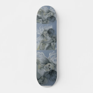 Skateboard Couple de sirène d'été oublié