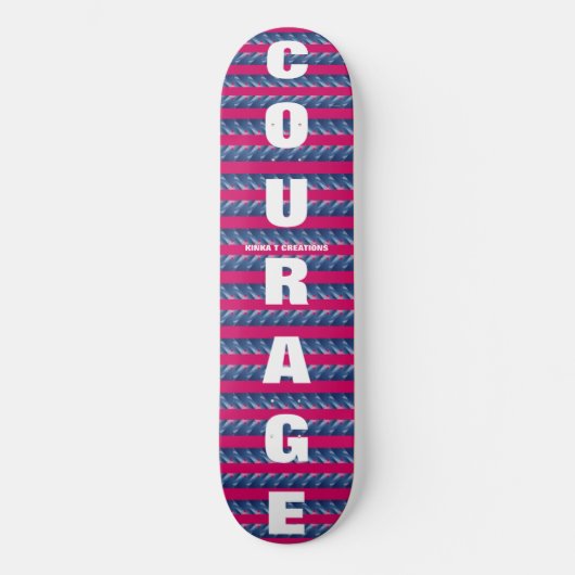 Skateboard Courage (Recto)