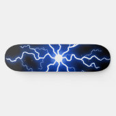 Skateboard Courant Électrique Bleu Froid (Horz)