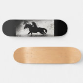 Skateboard Courir avec les Esprits - Chevaux (Horz)