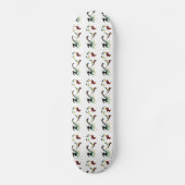 Skateboard Courir des lapins drôle animal (Recto)