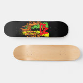 Skateboard Couronne de lion de Rasta (Horz)