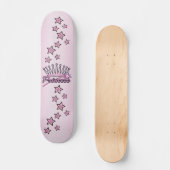 Skateboard Couronne de princesse (Recto)