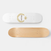 Skateboard Couronne d'or de princesse (Horz)