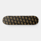Skateboard Couronnes d'or (Horz)