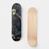 Skateboard Courtisane et Samisen (Recto)