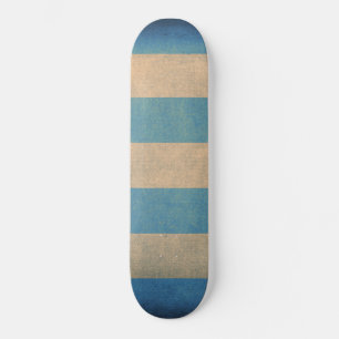 Skateboard Couvercle de chaise vintage rayé