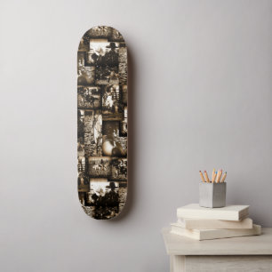 Skateboard Cow-boy Rodeo Rustique Western Country