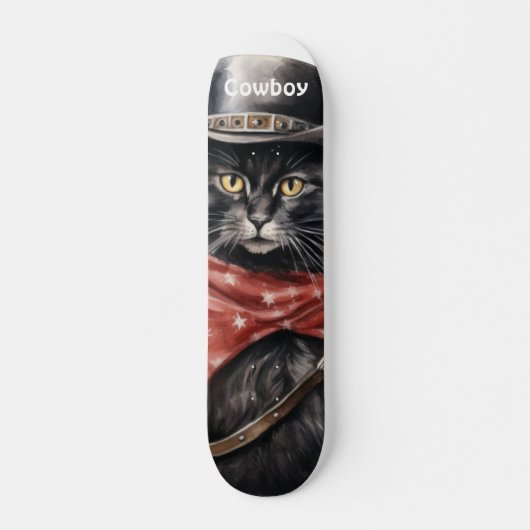 Skateboard Cowboy (Devant)
