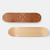 Skateboard Cowboy Rustique pays occidental à outils en cuir i (Horz)