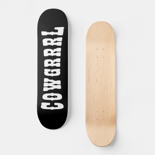 SKATEBOARD COWGRRRL (Recto)