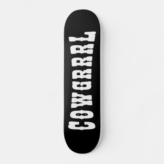 SKATEBOARD COWGRRRL (Recto)