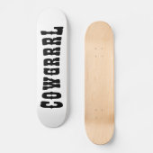SKATEBOARD COWGRRRL (Recto)
