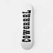 SKATEBOARD COWGRRRL (Recto)