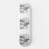 Skateboard Coyote Pups (Recto)