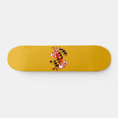 Skateboard Crabe du drapeau du Maryland (Horz)
