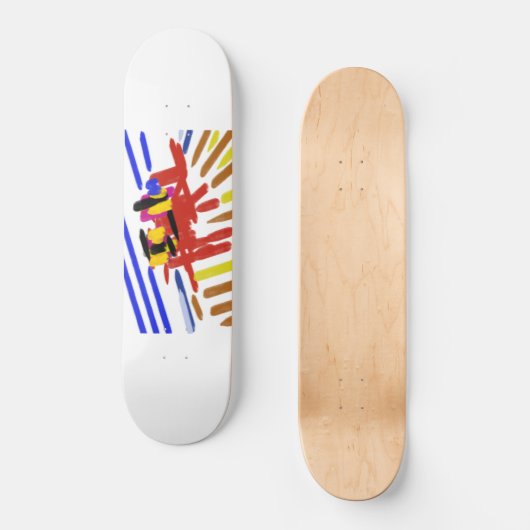 Skateboard Crabe été (Recto)