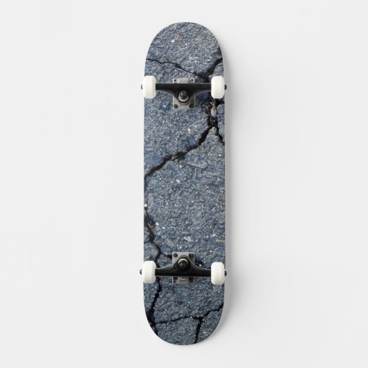 Skateboard "Cracked Pavement" (Voorkant)