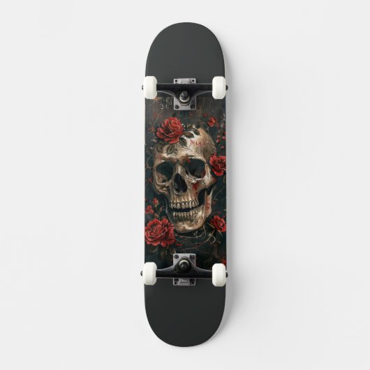 Skateboard Crâne (Recto)