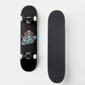 Skateboard Crâne (Recto)