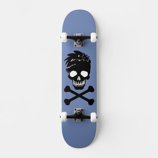 Skateboard Crâne (Recto)