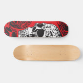 Skateboard crâne (Horz)