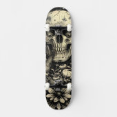 Skateboard Crâne (Recto)