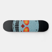Skateboard crâne (Horz)