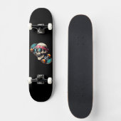 Skateboard Crâne (Recto)