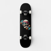 Skateboard Crâne (Recto)