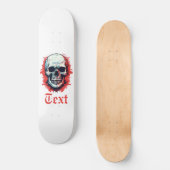 Skateboard Crâne (Recto)