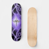Skateboard Crâne ailé (Recto)