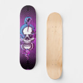 Skateboard Crâne avec viper (Recto)