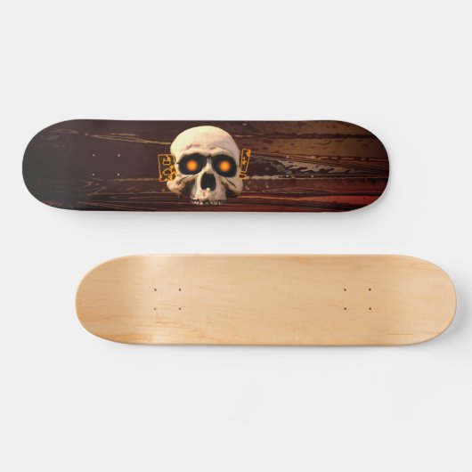 Skateboard Crâne Boo (Horz)