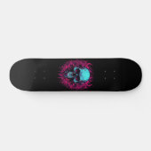 Skateboard Crâne Calavera noir (Horz)