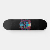 Skateboard Crâne coloré (Horz)
