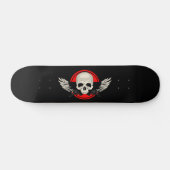 Skateboard Crâne d'aile - ROUGE (Horz)