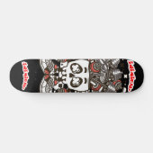 Skateboard Crâne de cloche inimitable (Horz)