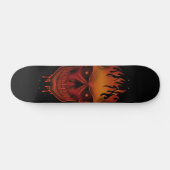 Skateboard Crâne de flamme (Horz)