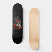 Skateboard Crâne de gentilhomme (Recto)